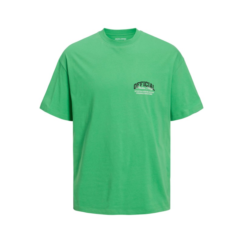 JACK & JONES Jorbrink Studio Back Tee Kortærmet Crewneck Junior - Island Green