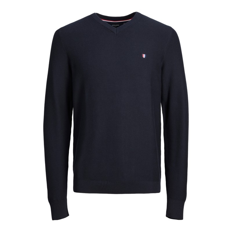 JACK & JONES Jprbluroy Knit V-Neck - Seaborne