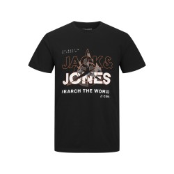 JACK & JONES Plus Hunt T-shirt - Sort