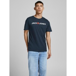 JACK & JONES Corp Logo T-shirt - Navy Blazer