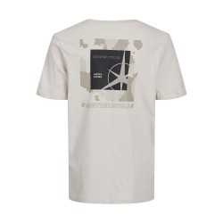 JACK & JONES Junior Crew Neck T-shirt - Moonbeam