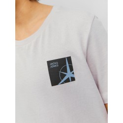 JACK & JONES Junior Crew Neck T-shirt - Moonbeam