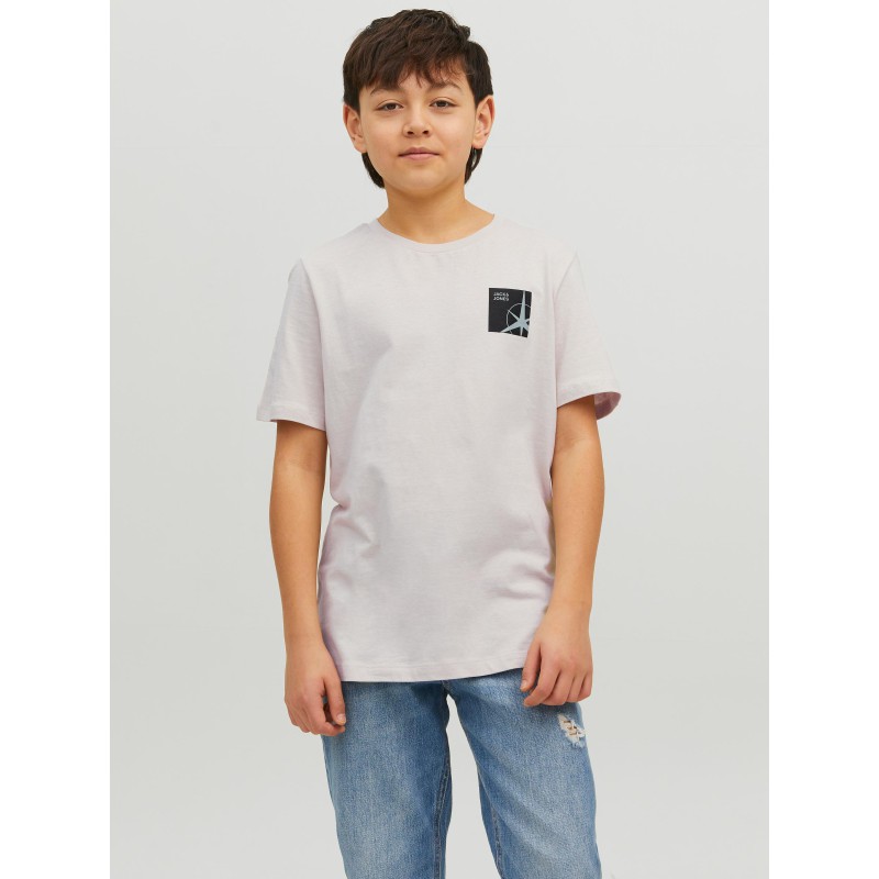 JACK & JONES Junior Crew Neck T-shirt - Moonbeam