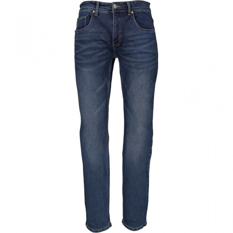 FINESMEKKER AULENDORF Denim Slim Stretch  Jeans - Dark Blue Denim