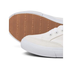 JACK & JONES Grant Canvas Sneakers - Hvid