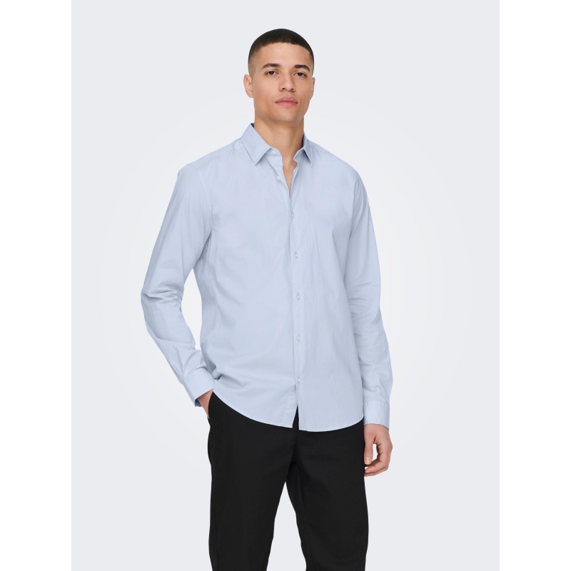 ONLY & SONS Andy Slim Fit Skjorte - Cashmere Blue