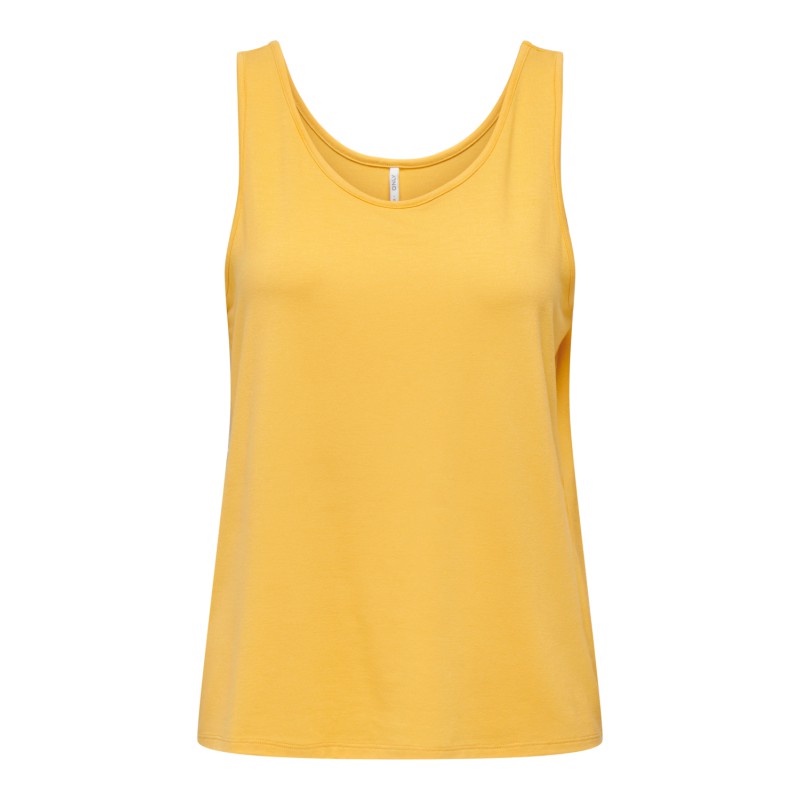 ONLY Moster S/L Tank Top Jrs - Amber Yellow