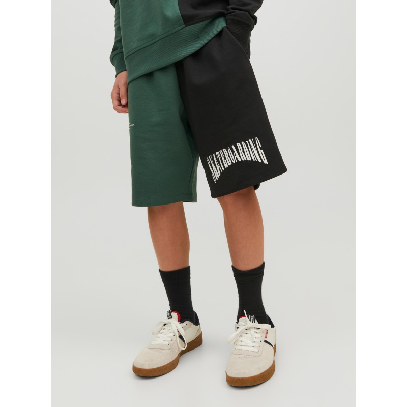 JACK & JONES Junior Skater Sweat Shorts - Trekking Green