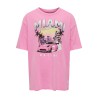 KIDS ONLY Lucy Oversize T-shirt - Fuchsia Pink