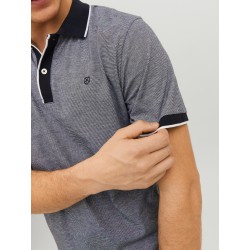 JACK & JONES Blaporter Kortærmet Polo - Perfect Navy