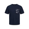 JACK & JONES Junior Crayon Pocket T-shirt - Navy Blazer