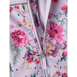 NAME IT Mini Alfa Lang Floral Jakke - Sand Verbena