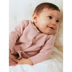 NAME IT Baby Dinny Quilt Cardigan - Rose Smoke