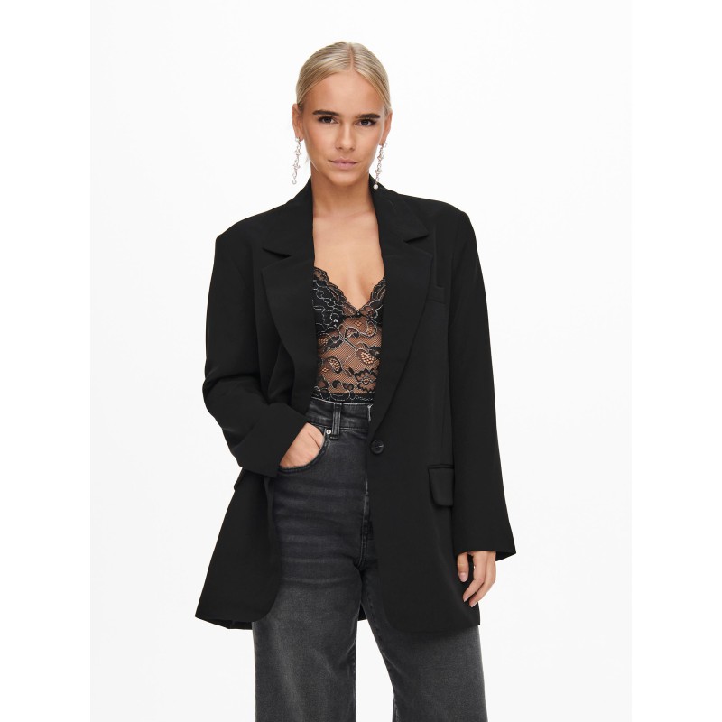 ONLY Lana-Berry Oversize Blazer - Sort