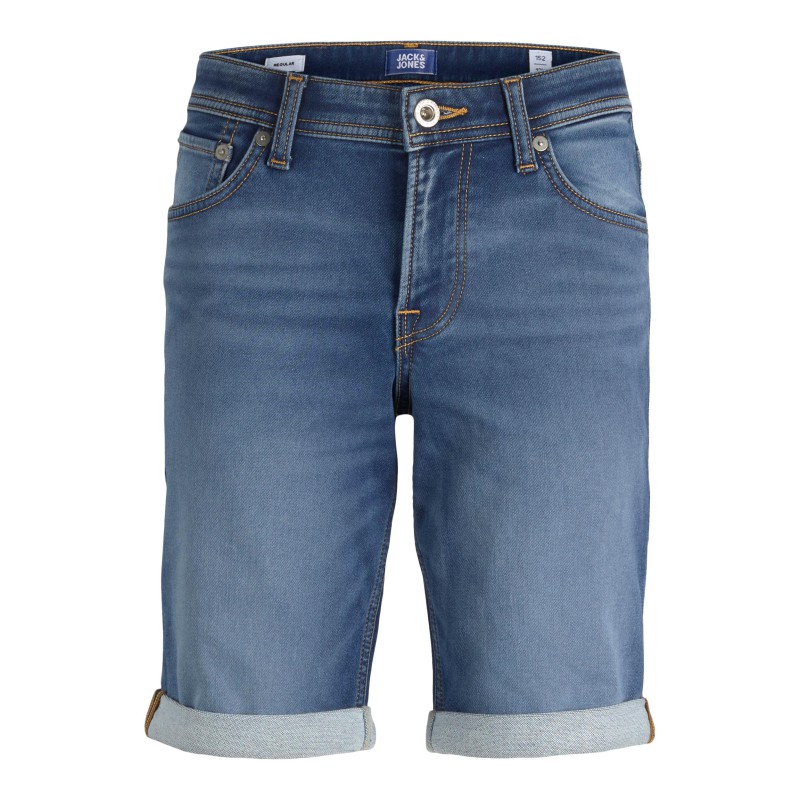 JACK & JONES JR Rick Denim Shorts - Blue Denim