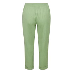 FRANSA Plus Maddie Hør Bukser - Forest Shade