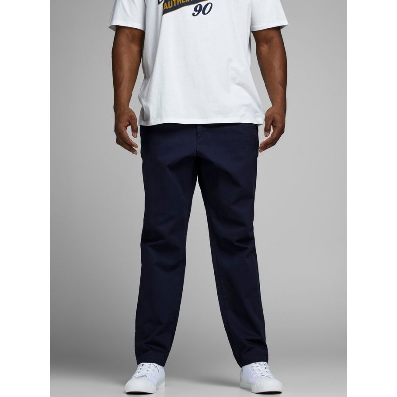 JACK & JONES PLUS MARCOPERFORMANCE PANTS - NAVY BLAZER