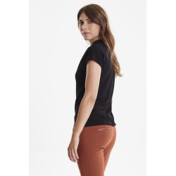 FRANSA Skater Kortærmet Bluse - Sort