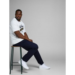 JACK & JONES PLUS MARCOPERFORMANCE PANTS - NAVY BLAZER