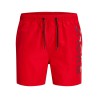 JACK & JONES JR Fiji Badeshorts - Chinese Red