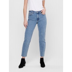 ONLY EMILY RAW 7/8 JEANS HW