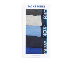 JACK & JONES Davie Trunks 5-Pak - Dark Grey Melange