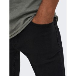 ONLY & SONS Loom Slim Fit Jeans - Black Denim