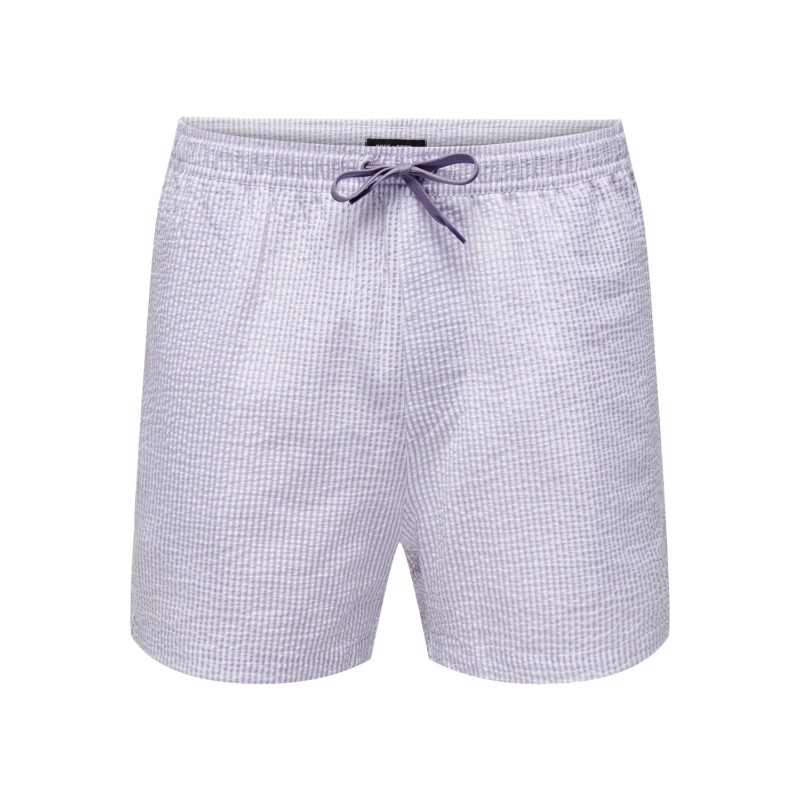 ONLY & SONS Onsted Swim Seersucker Gw 1841 - Nirvana