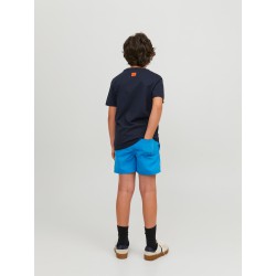 JACK & JONES JR Fiji Badeshorts - Super Sonic