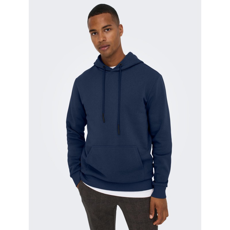 ONLY & SONS Ceres Sweat Hoodie - Dress Blues