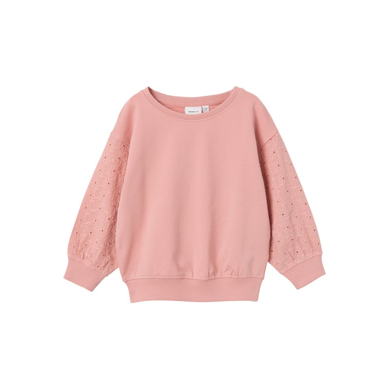 NAME IT Mini Hanna Boxy Sweatshirt - Rose Tan