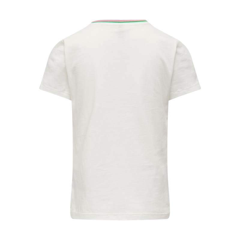 KIDS ONLY Julie Fit S/S Summer Top Jrs - Cloud Dancer