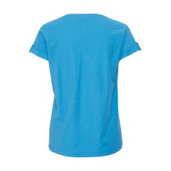 FRANSA Dalia T-shirt - Malibu Blue