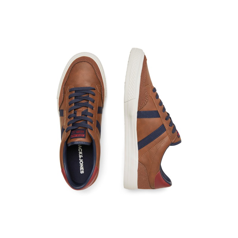 JACK & JONES Worden Combo Sneakers - Cognac