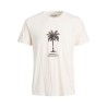 JACK & JONES Junior Tulum Uv T-shirt - Cloud Dancer