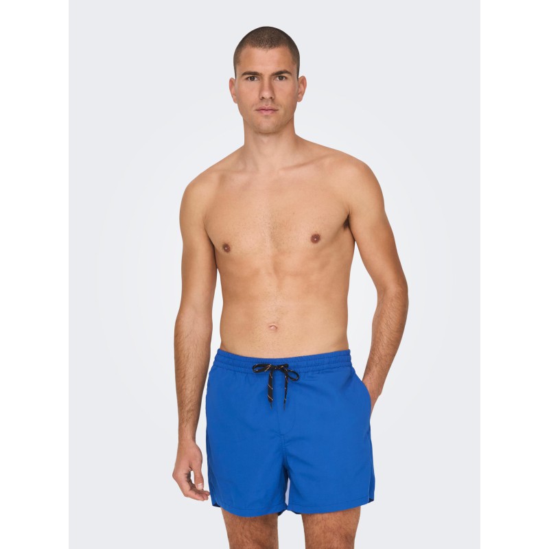 ONLY & SONS Ted Life Badeshorts - Turkish Sea