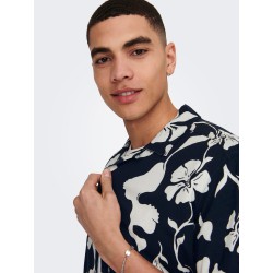 ONLY & SONS Dash Resort Skjorte - Dark Navy