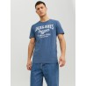 JACK & JONES Logo T-shirt - Ensign Blue