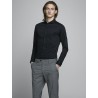 JACK & JONES Langærmet Stretch Skjorte Super Slim - Sort