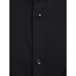 JACK & JONES Langærmet Stretch Skjorte Super Slim - Sort