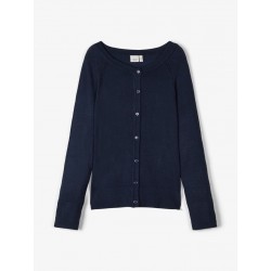 NAME IT Mini/Børn Vioni strik cadrigan - Navy