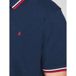JACK & JONES Plus Paulos Polo Skjorte - Navy Blazer