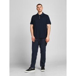 JACK & JONES Plus Paulos Polo Skjorte - Dark Navy