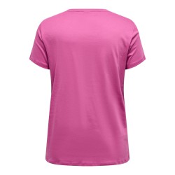 ONLY CARMAKOMA Parisso T-shirt - Red Violet