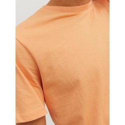 JACK & JONES Organic Basic T-shirt - Pumpkin