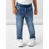 NAME IT Mini Ryan Slim Sweat Jeans - Medium Blue Denim