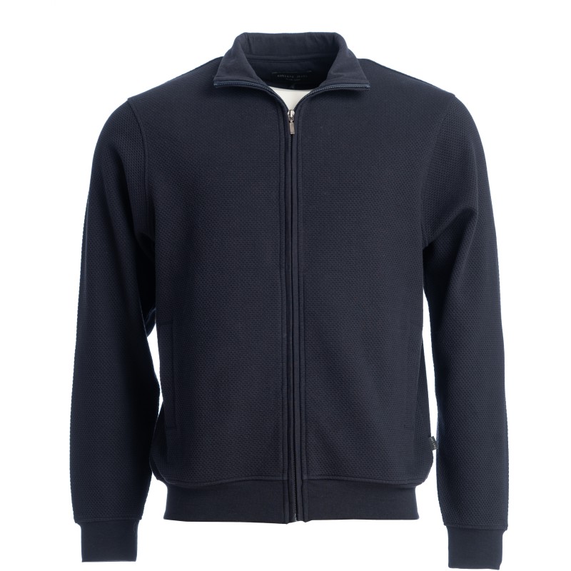 ROBERTO Lior Sweatshirt Full Zipper - Dark Navy