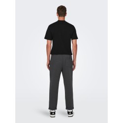 ONLY & SONS Bruce Slim Kodyl Sweatpants - Sort