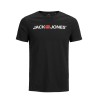 JACK & JONES Plus LOGO T-shirt - Sort