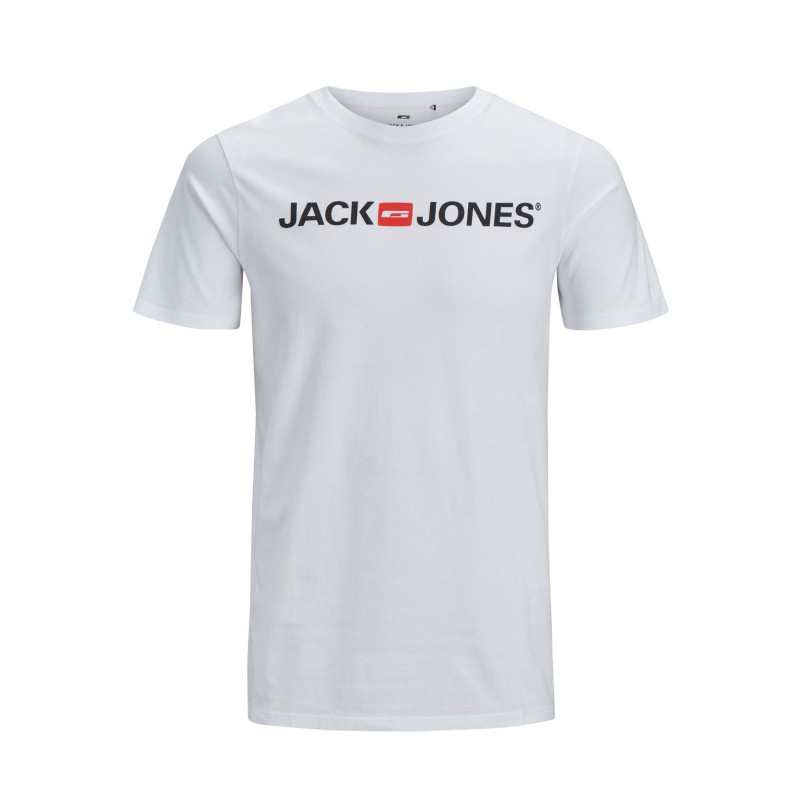 JACK & JONES Plus LOGO T-shirt - Hvid